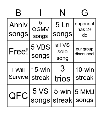 WB'S PÅSKEFROKOST 2026 Bingo Card