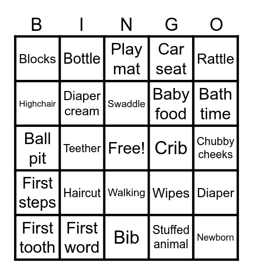 Kolton's Fast Bingo Card