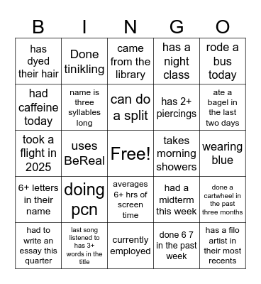 Winter 2026 Kamayan Bingo Card