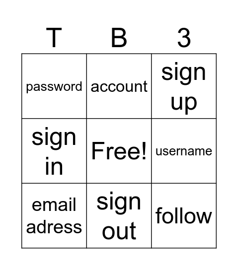 Online Bingo Card