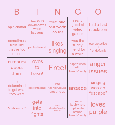 Akari Kinne Bingo!! Bingo Card
