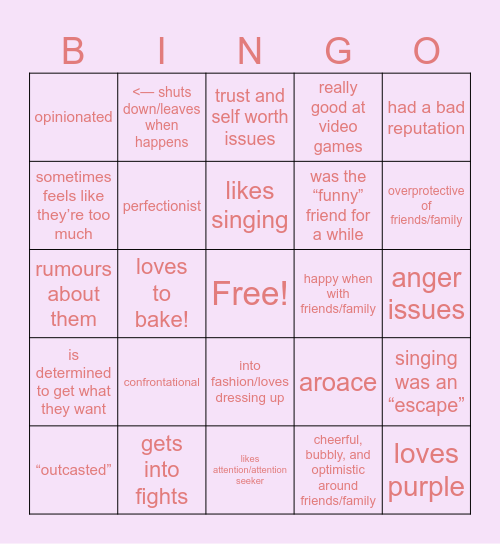 Akari Kinne Bingo!! Bingo Card