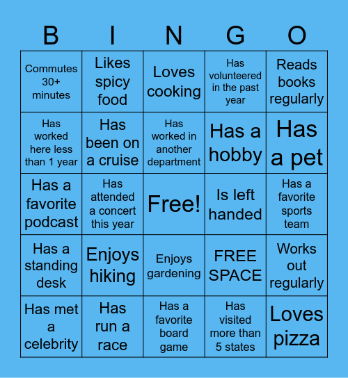 Procurement and Contracts Bingo Card