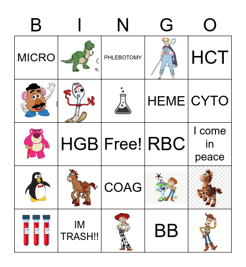 Lab Week 2026 Bingo Card