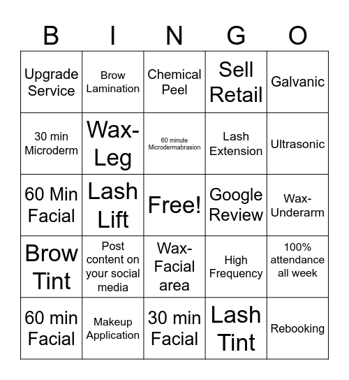 Milan Esti Bingo Card