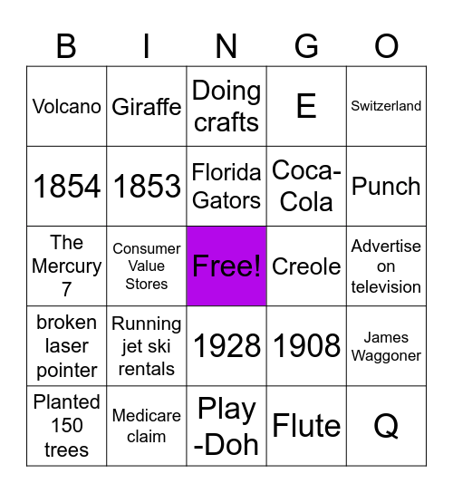 April Meeting 2026 Bingo Card