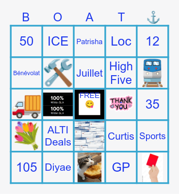 SEPTEMBER EDITION Bingo Card