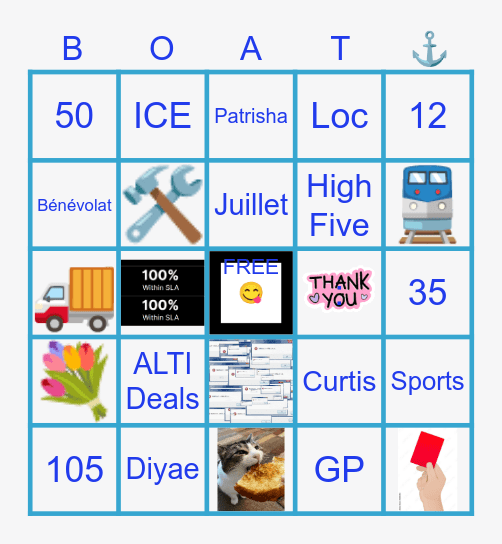 SEPTEMBER EDITION Bingo Card