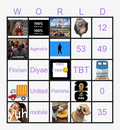 SUMMER EDITION Bingo Card