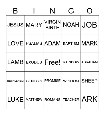 55 & Cruzin Bingo Card