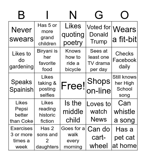 work get to know you bingo