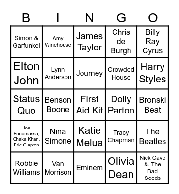 🏆 Bingo 119 🏆 Bingo Card