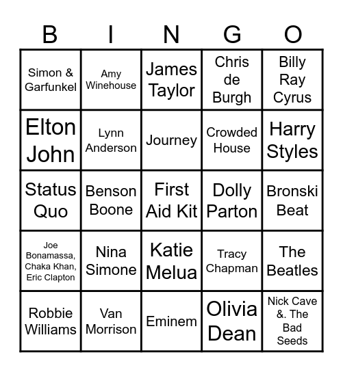 🏆 Bingo 119 🏆 Bingo Card