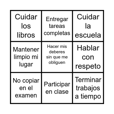 Bingo 2 Bingo Card