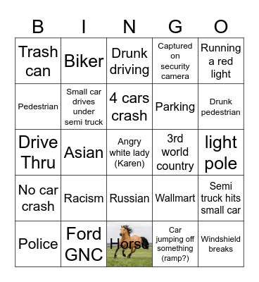 Bingo Time Bingo Card