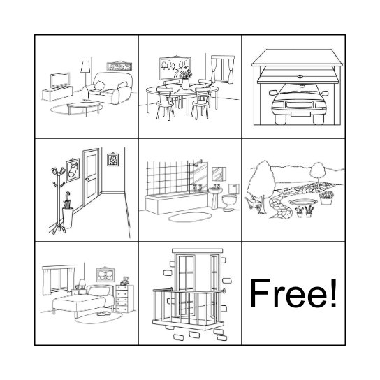 My home Bingo Card