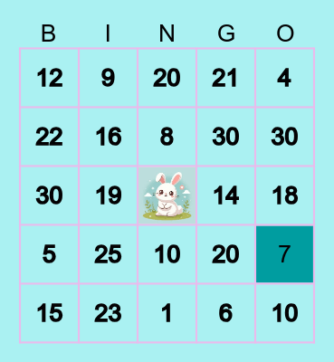 SPRING BINGO Card