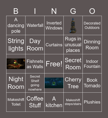 WoW Housing Bingo Card