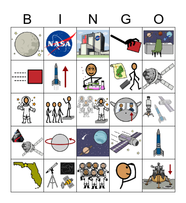 Artemis II Bingo Card