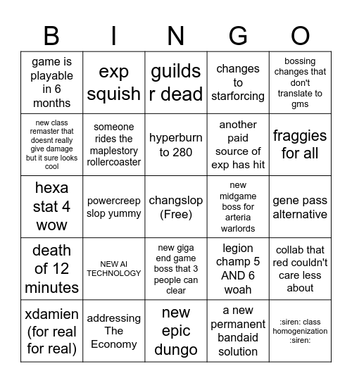 kms showcase spring 2026 Bingo Card