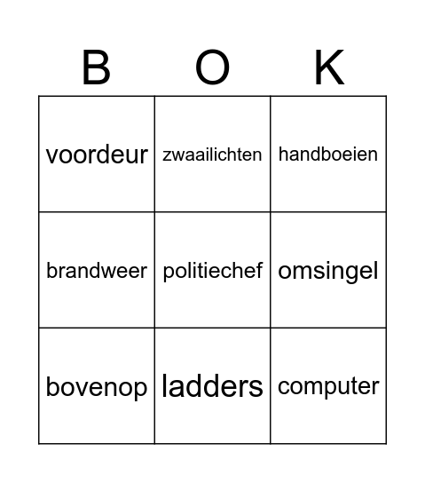Boeken bingo! Bingo Card