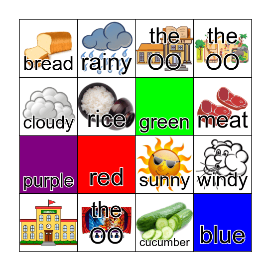 What do you like? | I like OO. Bingo Card