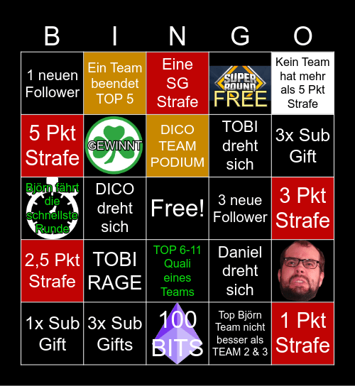 4h COTA BINGO Card