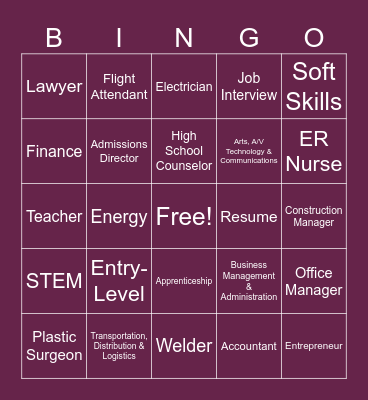 Dollars & Sense Bingo - Game 2 Bingo Card