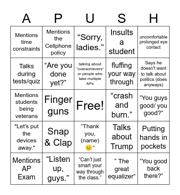 MCBINGO Card