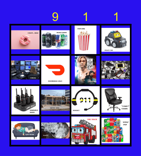 Dispatcher Bingo Card