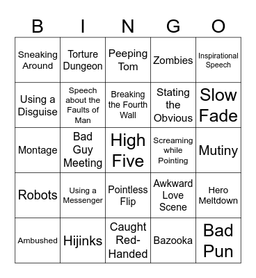 BINGOFLIX: High School Musical Bingo Card