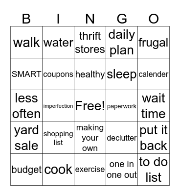 Taylor Bingo Card