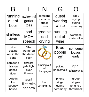 Miracle Bingo Card