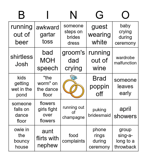 Miracle Bingo Card