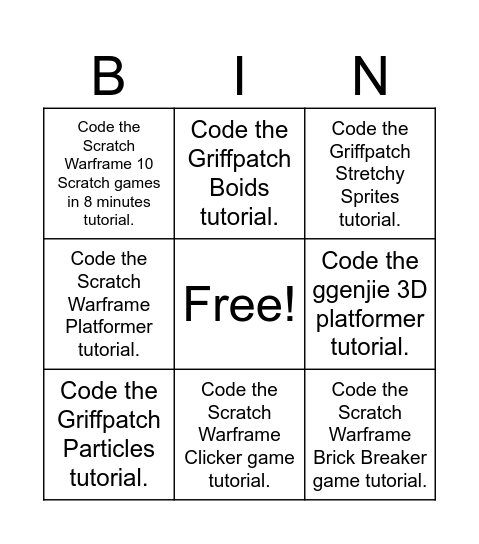 SPRING BREAK CHEEVOS Bingo Card