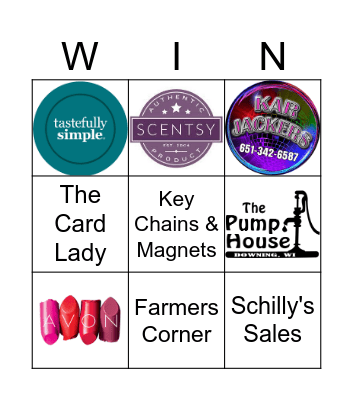 Wine Basket Giveaway Bingo Card