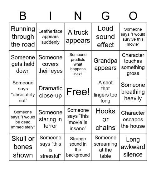 liv's 28th birthday massacre Bingo Card