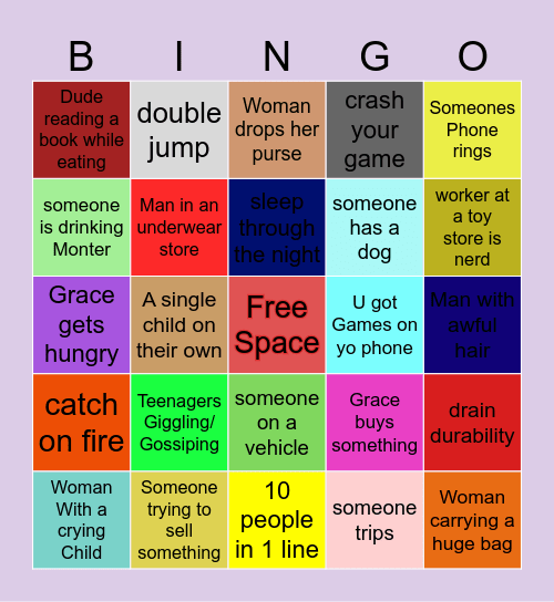 Multi-Game Lockout Bingo Card