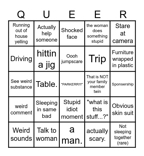 Life of Luxery Bingo Card