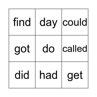 Sam hides Red Ted Bingo Card