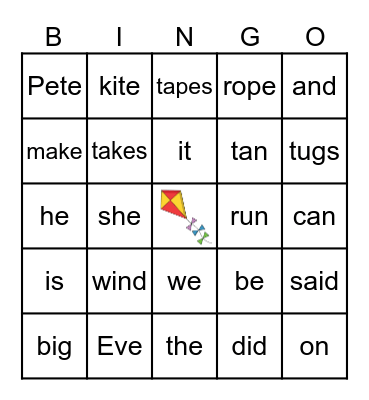 We Did it !  Book 18 Bingo Card