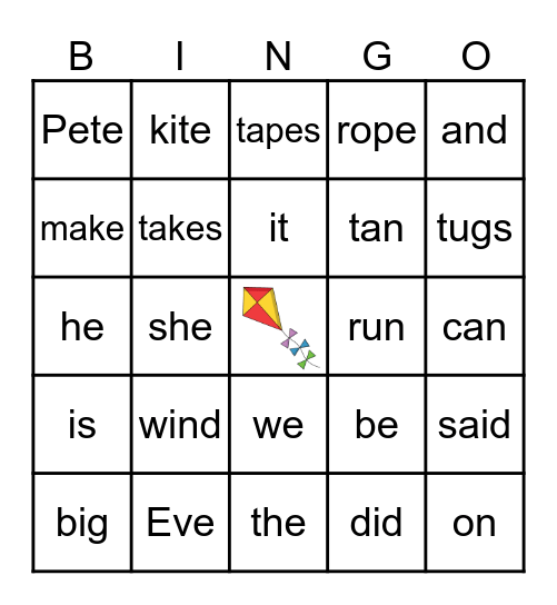 We Did it !  Book 18 Bingo Card