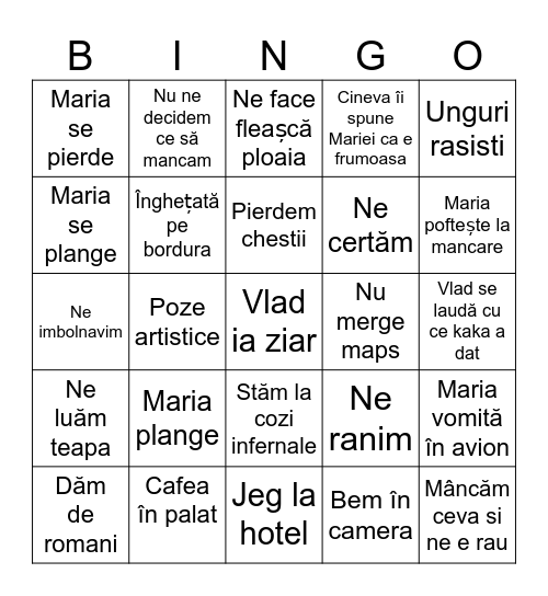 Mexcursie UNGARIA 2026!!! Bingo Card