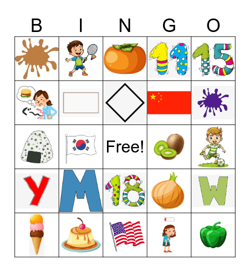 Everything Bingo Card