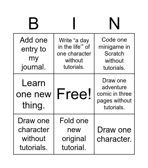 SPRING BREAK CHEEVOS Bingo Card