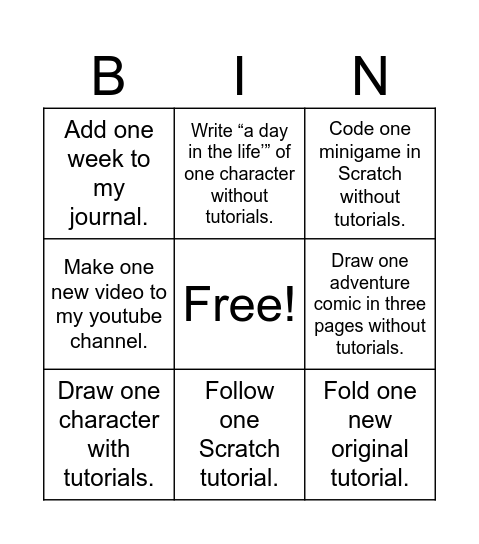 SPRING BREAK CHEEVOS Bingo Card