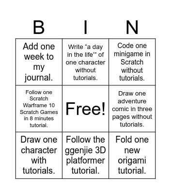 SPRING BREAK CHEEVOS Bingo Card