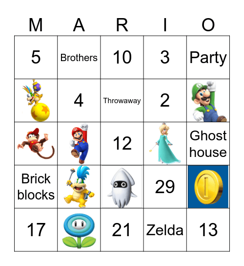 THE SPARKLE SQUAD FT. Bingo Card