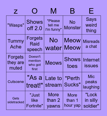 Card Maker Bingo Card