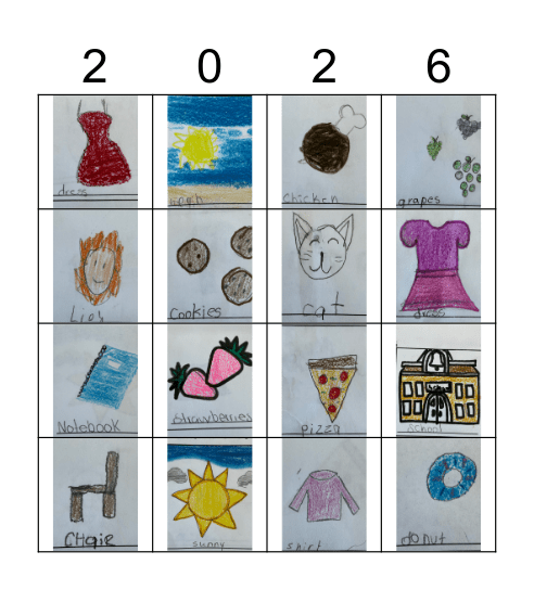 GMT Lotteria!! Bingo Card